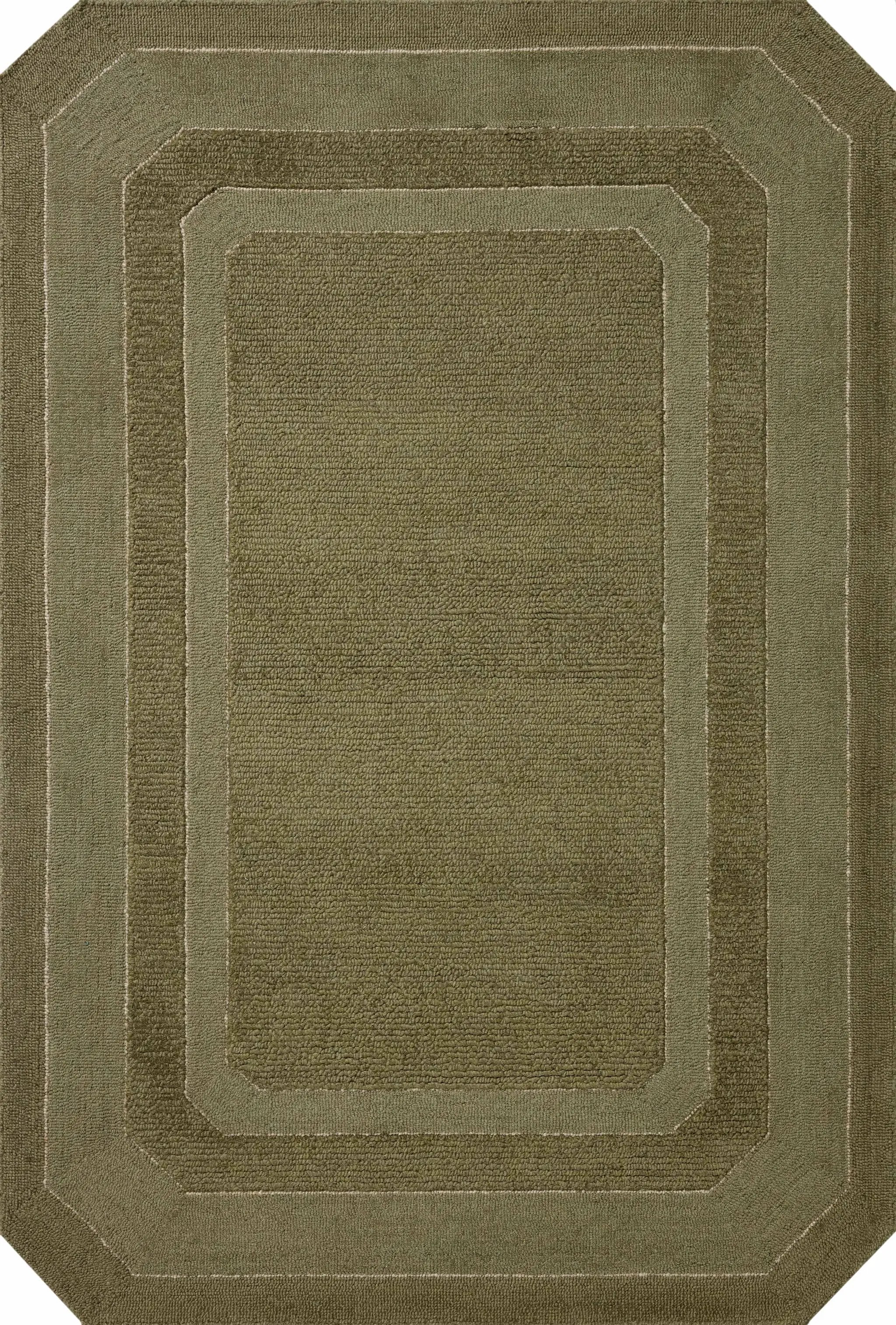 Clayton CLN-01 Olive Area Rug by Loloi