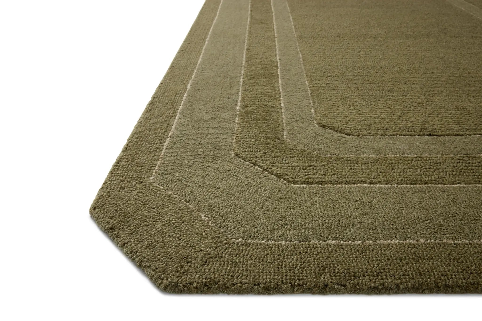 Clayton CLN-01 Olive Area Rug by Loloi