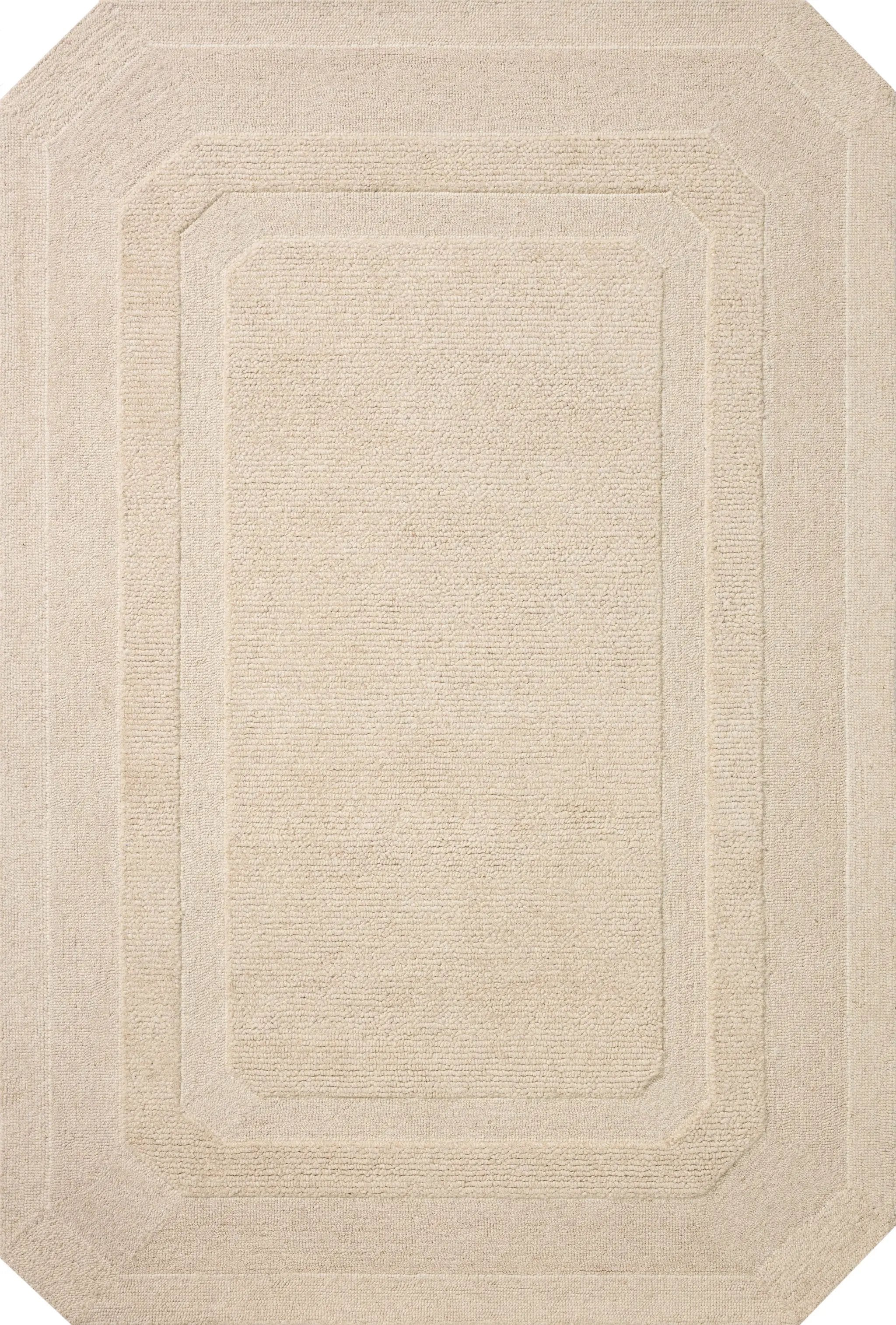 Clayton CLN-01 Oatmeal Area Rug by Loloi