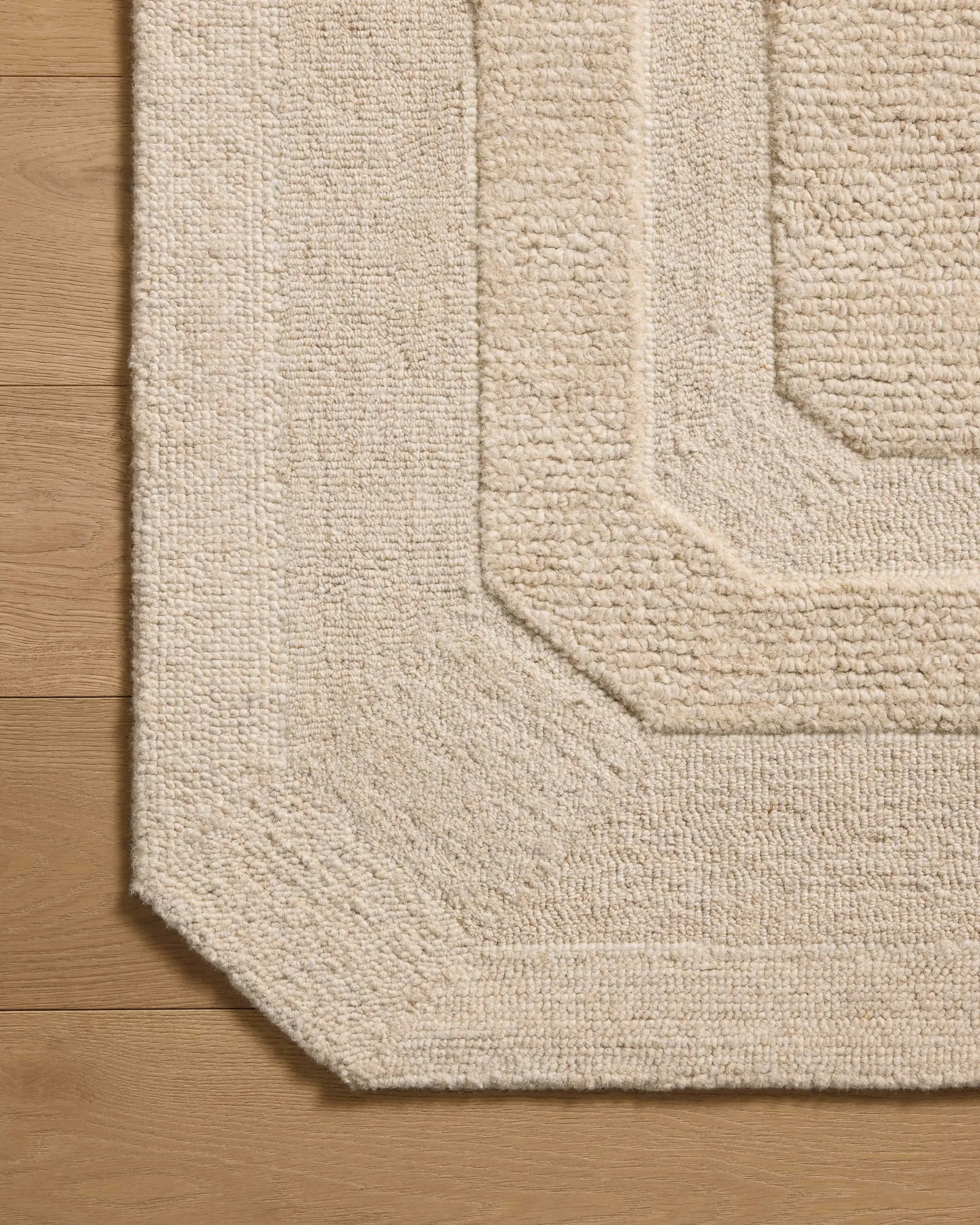 Clayton CLN-01 Oatmeal Area Rug by Loloi