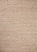 The Cline CLI-01 Champagne Area Rug pairs champagne tones with a hand-woven 100% wool area rug for lasting style