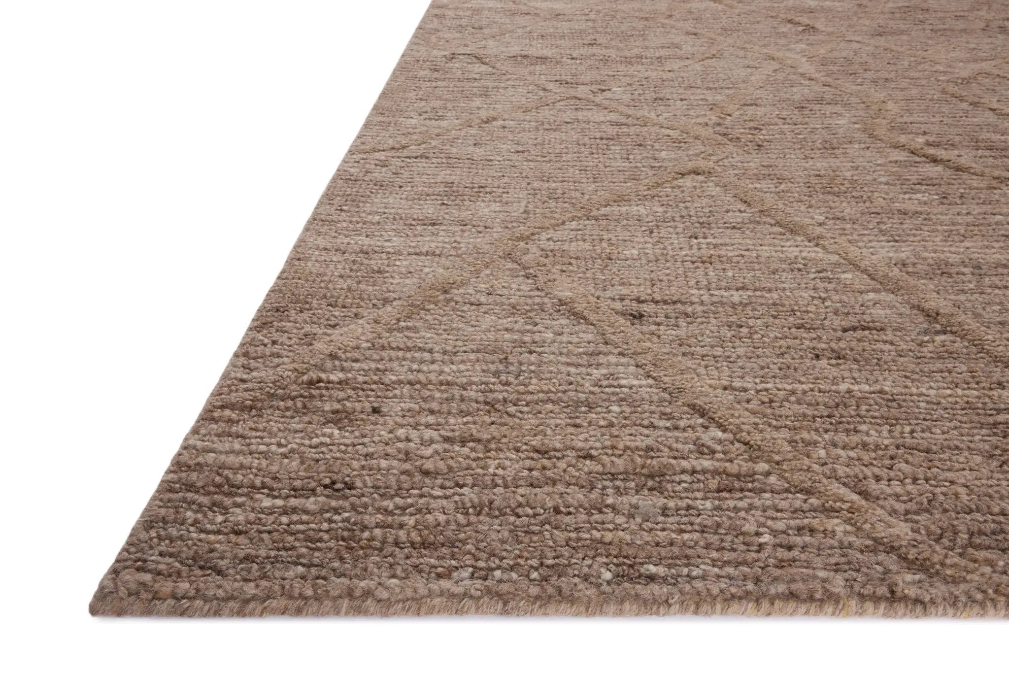 Cline CLI-01 Mocha Area Rug by Loloi