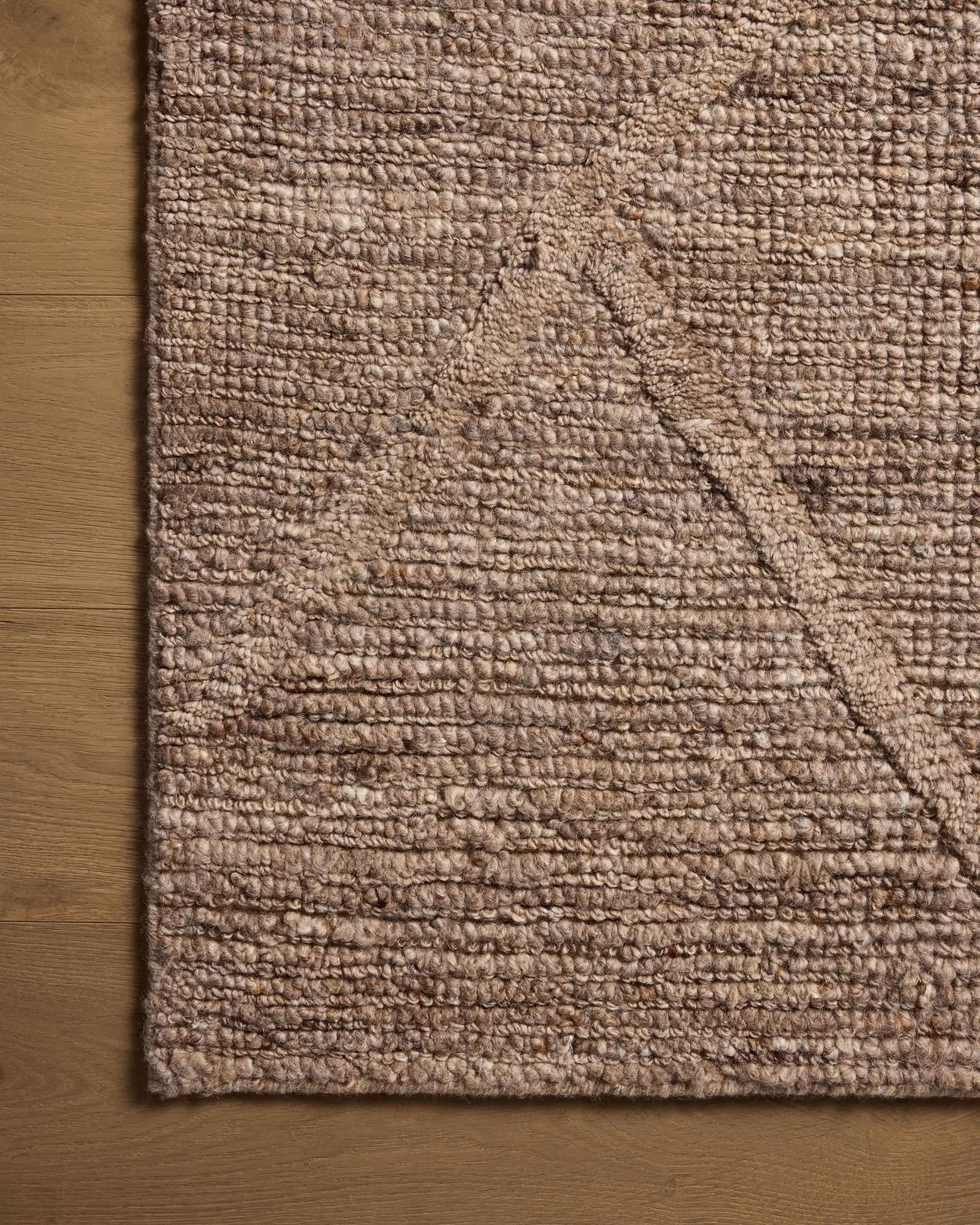 Cline CLI-01 Mocha Area Rug by Loloi