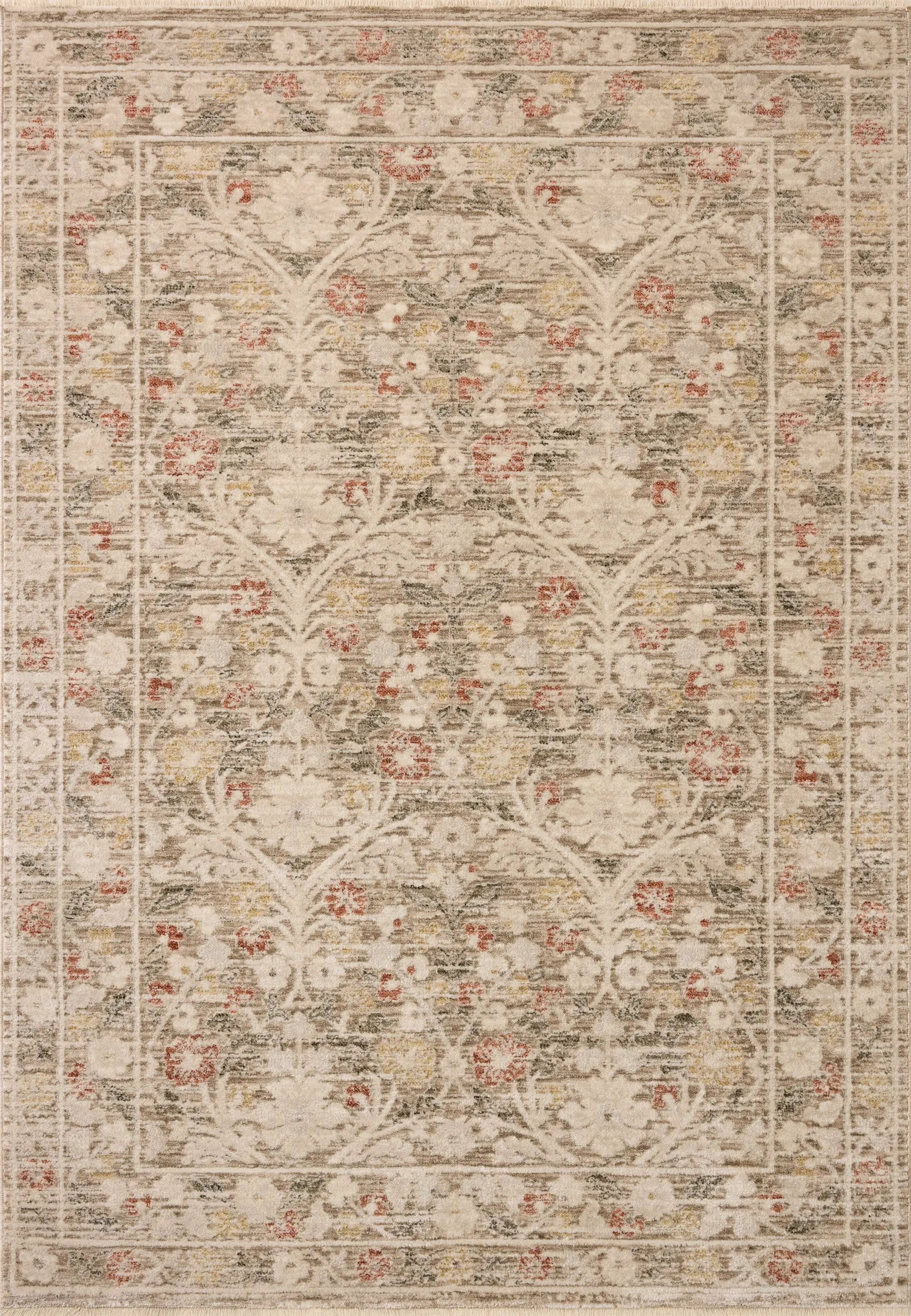 Clarisse CLS-01 Grey / Multi Area Rug by Loloi