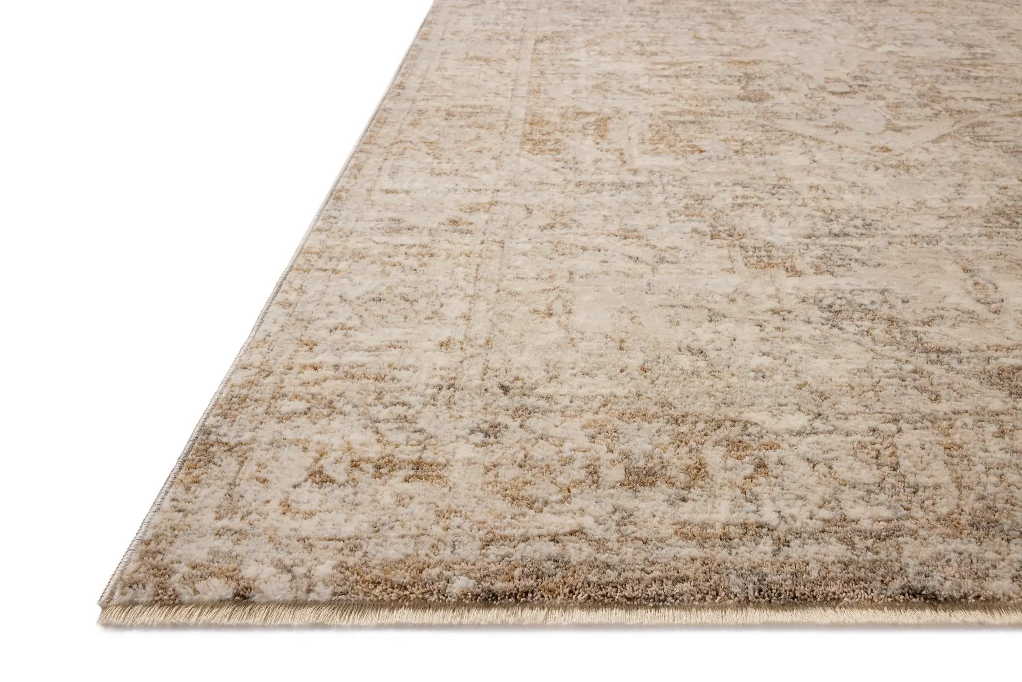 Clarisse CLS-02 Smoke / Natural Area Rug by Loloi