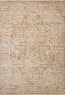 Finished in versatile taupe and gentle dove tones with traditional and floral styling, the Clarisse CLS-03 Taupe / Dove Area Rug is a power-loomed polyester area rug for modern living