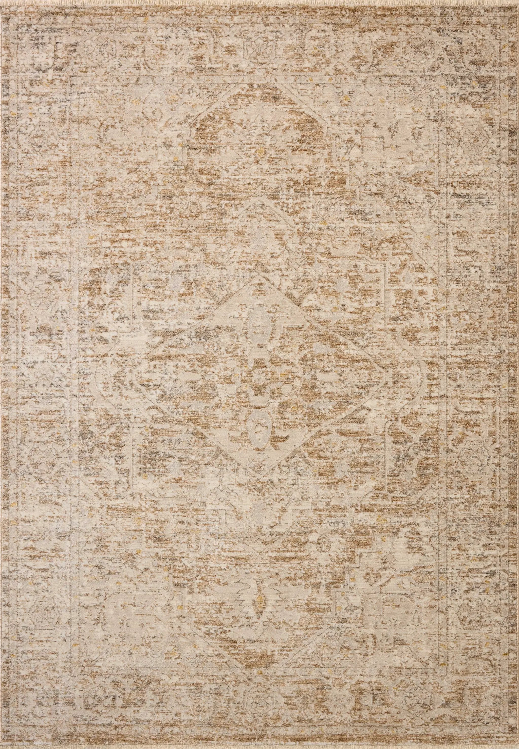 Clarisse CLS-03 Taupe / Dove Area Rug by Loloi