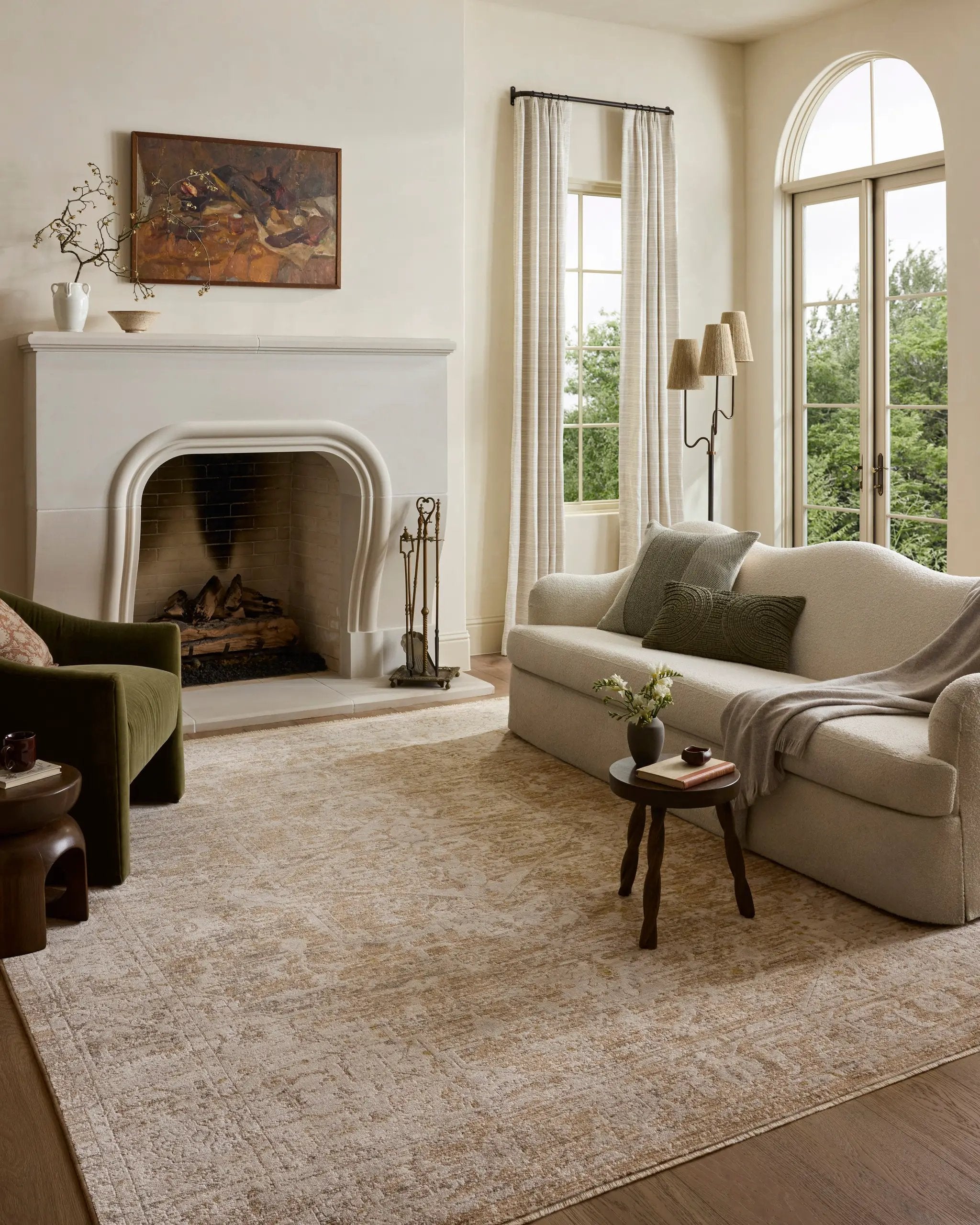 Clarisse CLS-03 Taupe / Dove Area Rug by Loloi