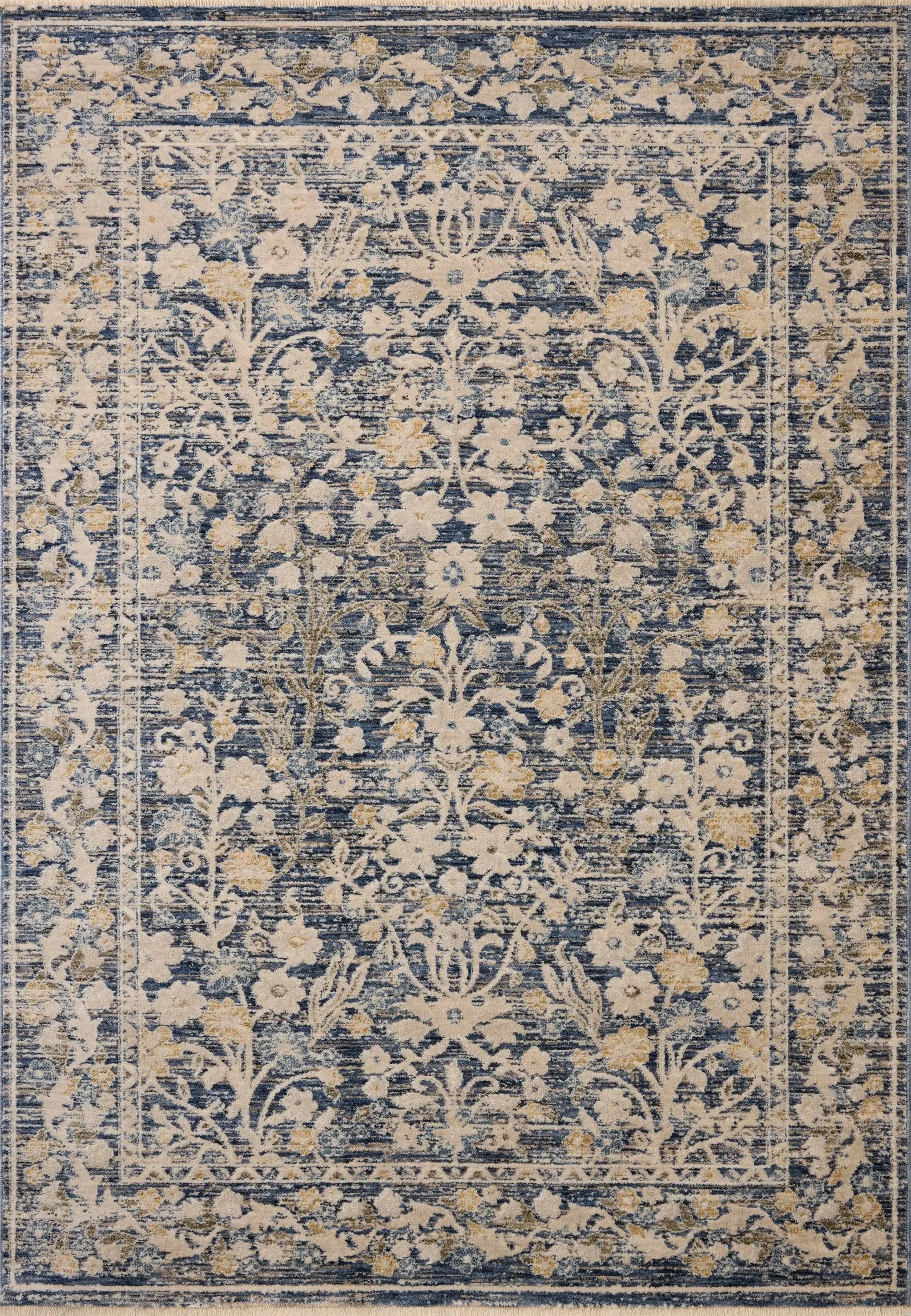 Clarisse CLS-05 Blue / Beige Area Rug by Loloi