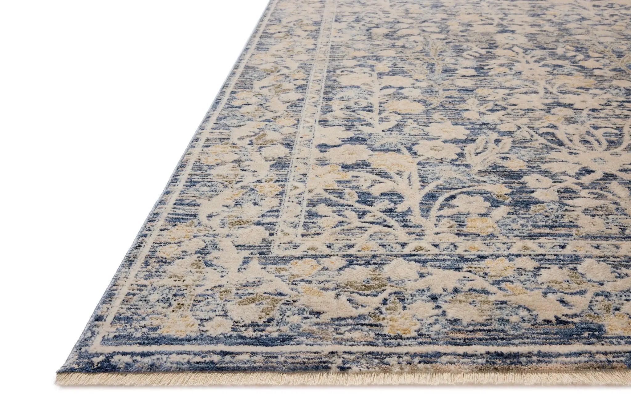 Clarisse CLS-05 Blue / Beige Area Rug by Loloi