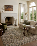 The Clarisse CLS-05 Olive / Multi Area Rug highlights earthy olive and vibrant multi-toned tones and traditional and floral texture in a beautifully made power-loomed polyester area rug