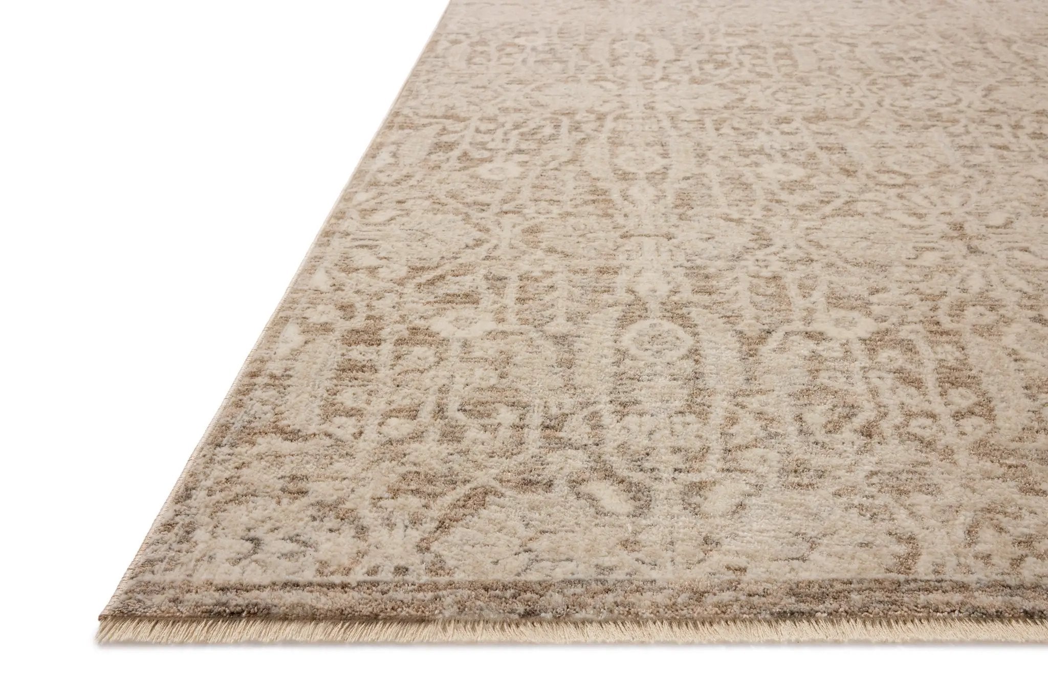Clarisse CLS-06 Fog / Bone Area Rug by Loloi