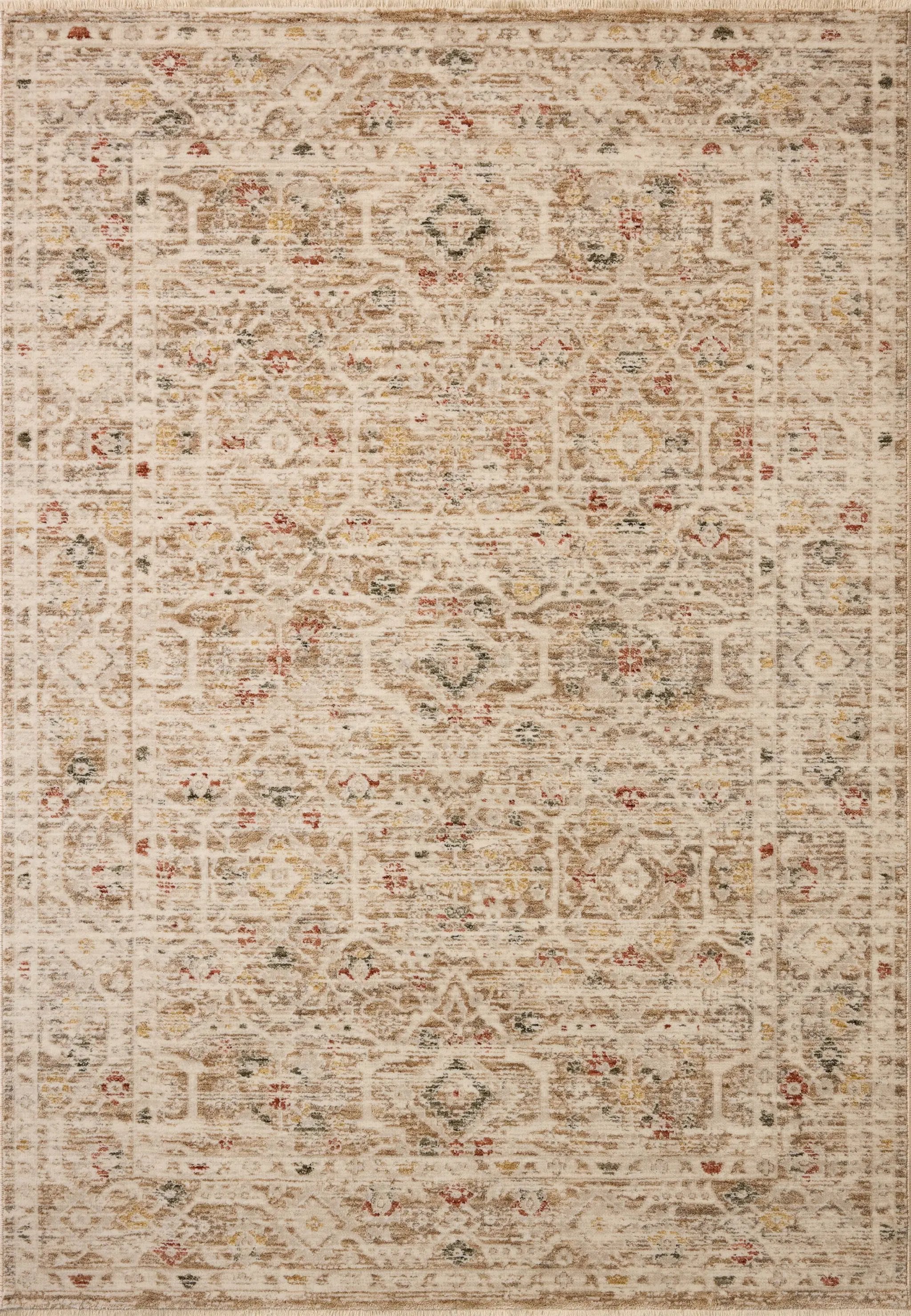 Clarisse CLS-08 Natural / Multi Area Rug by Loloi