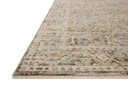 The Clarisse CLS-08 Olive / Ivory Area Rug is a power-loomed polyester area rug that radiates earthy olive and refined ivory charm and traditional and floral elegance