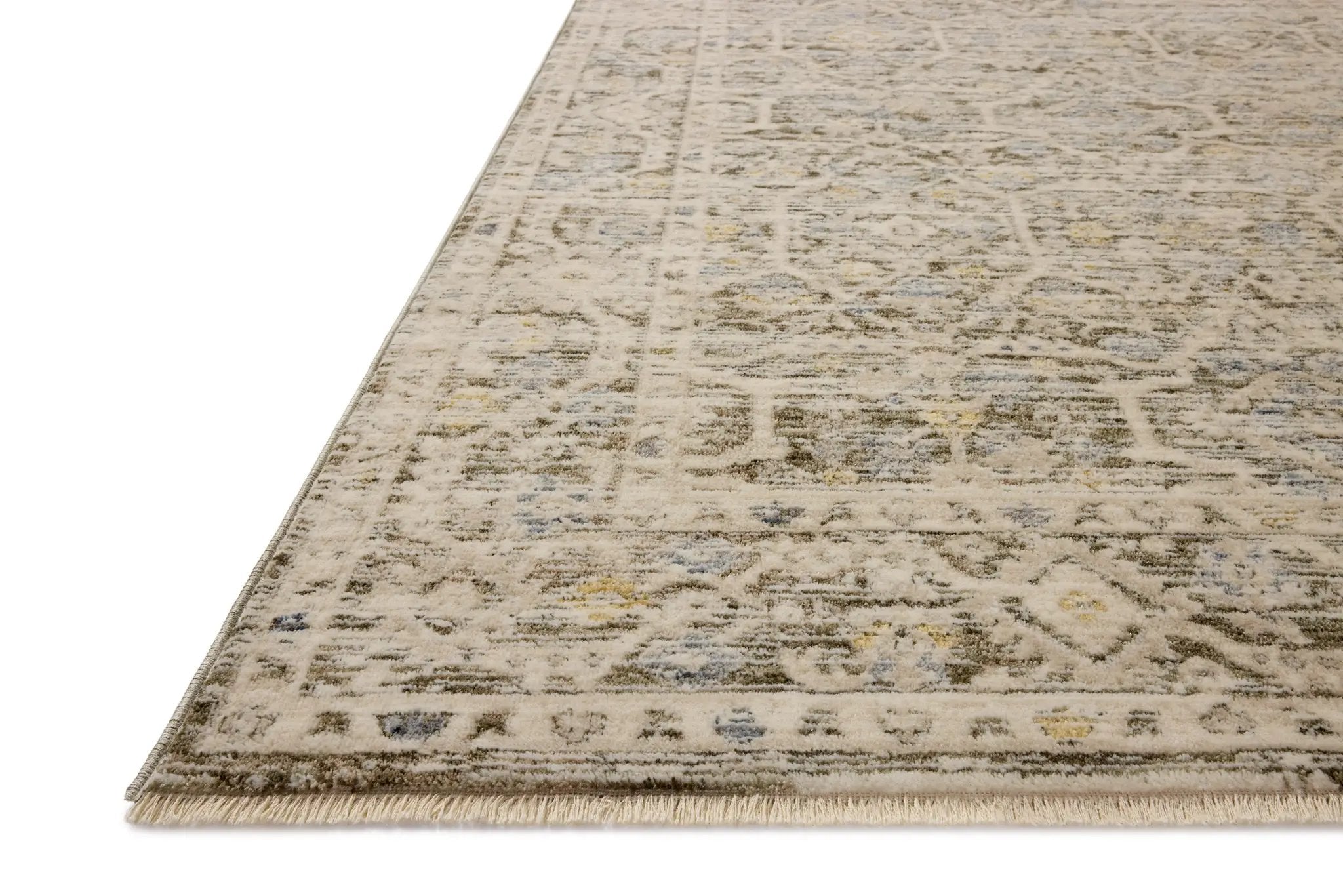Clarisse CLS-08 Olive / Ivory Area Rug by Loloi