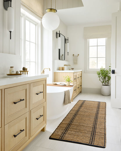 Angela Rose x Loloi Colton CON-01 Natural / Black Area Rug