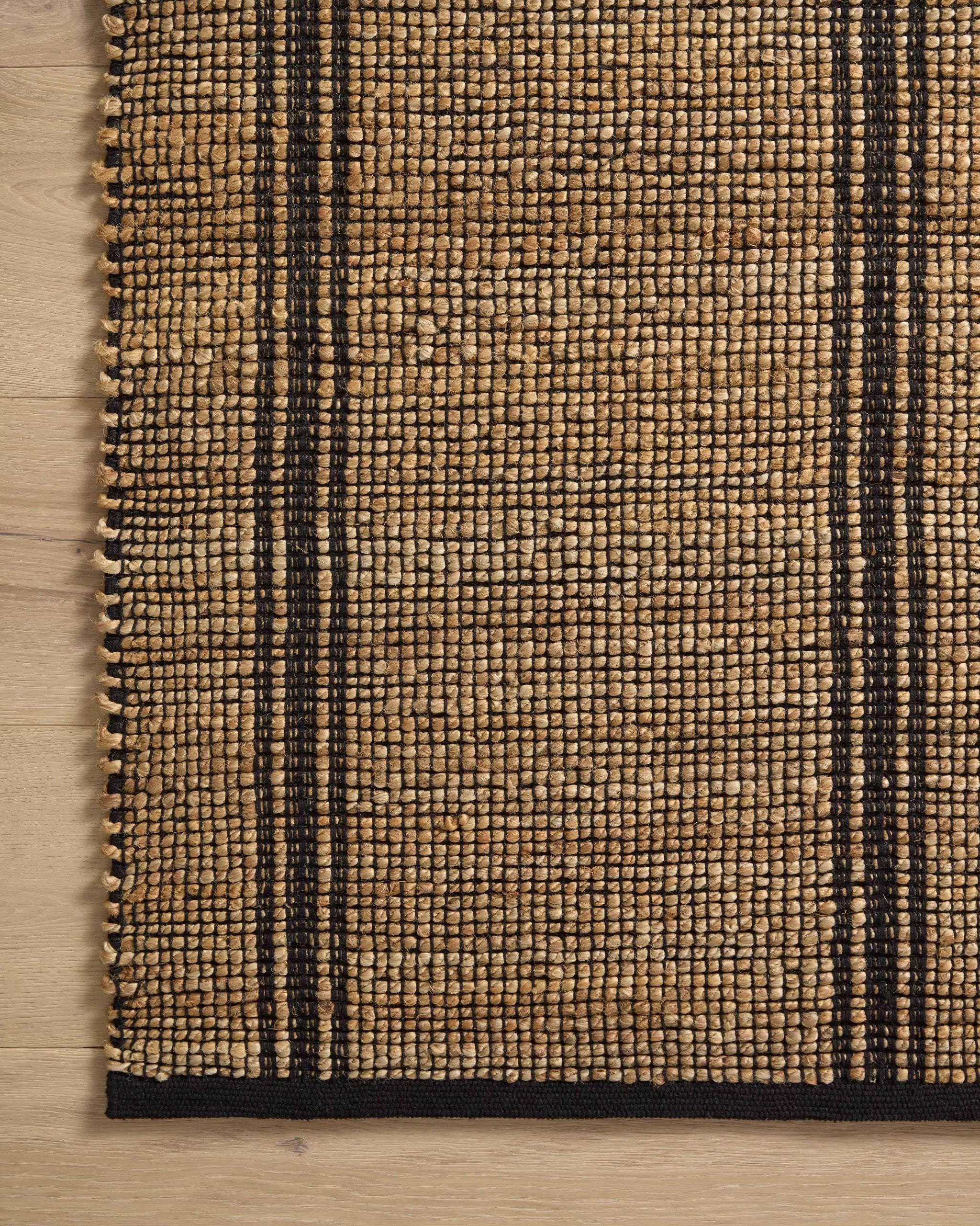 Colton CON-01 Natural / Black Area Rug by Angela Rose x Loloi