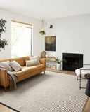Angela Rose x Loloi Colton CON-02 Ivory / Black Area Rug