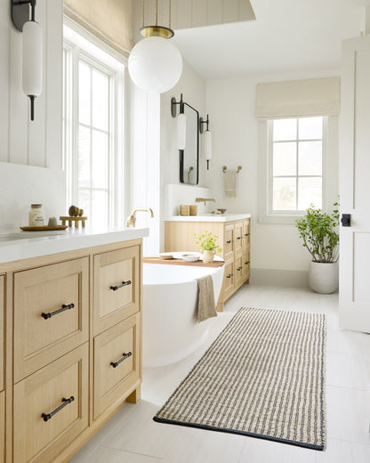 Angela Rose x Loloi Colton CON-02 Ivory / Black Area Rug