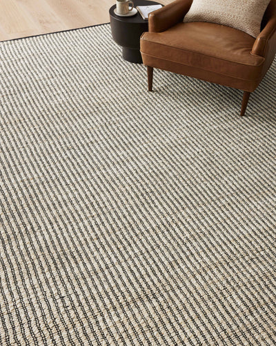 Angela Rose x Loloi Colton CON-02 Ivory / Black Area Rug