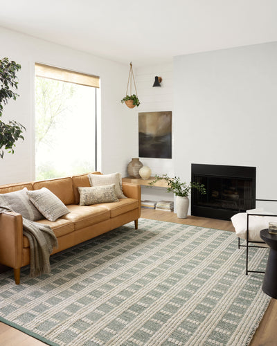 Angela Rose x Loloi Colton CON-03 Ivory / Sage Area Rug