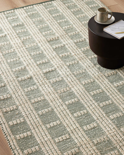Angela Rose x Loloi Colton CON-03 Ivory / Sage Area Rug