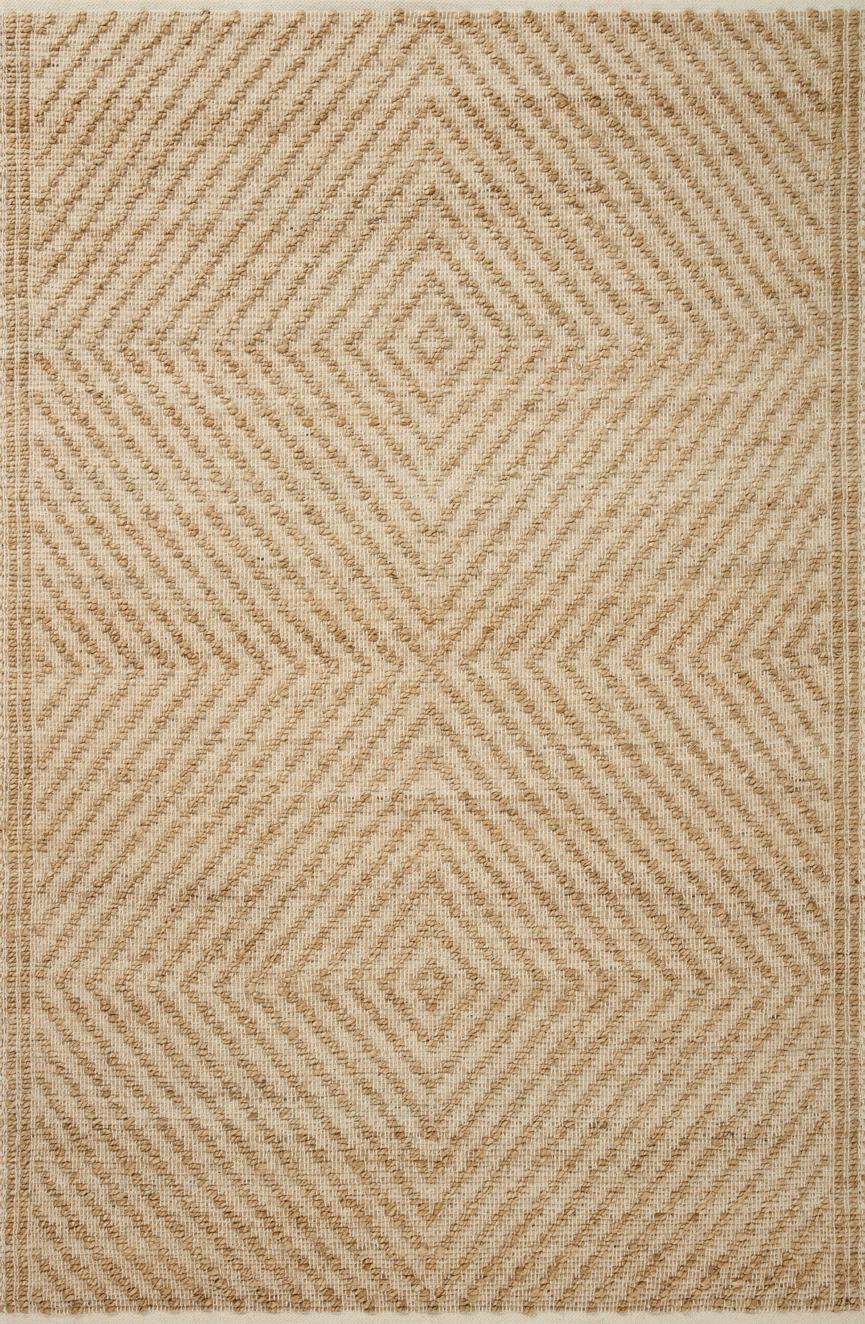 Angela Rose x Loloi Colton CON-04 Natural / Ivory Area Rug