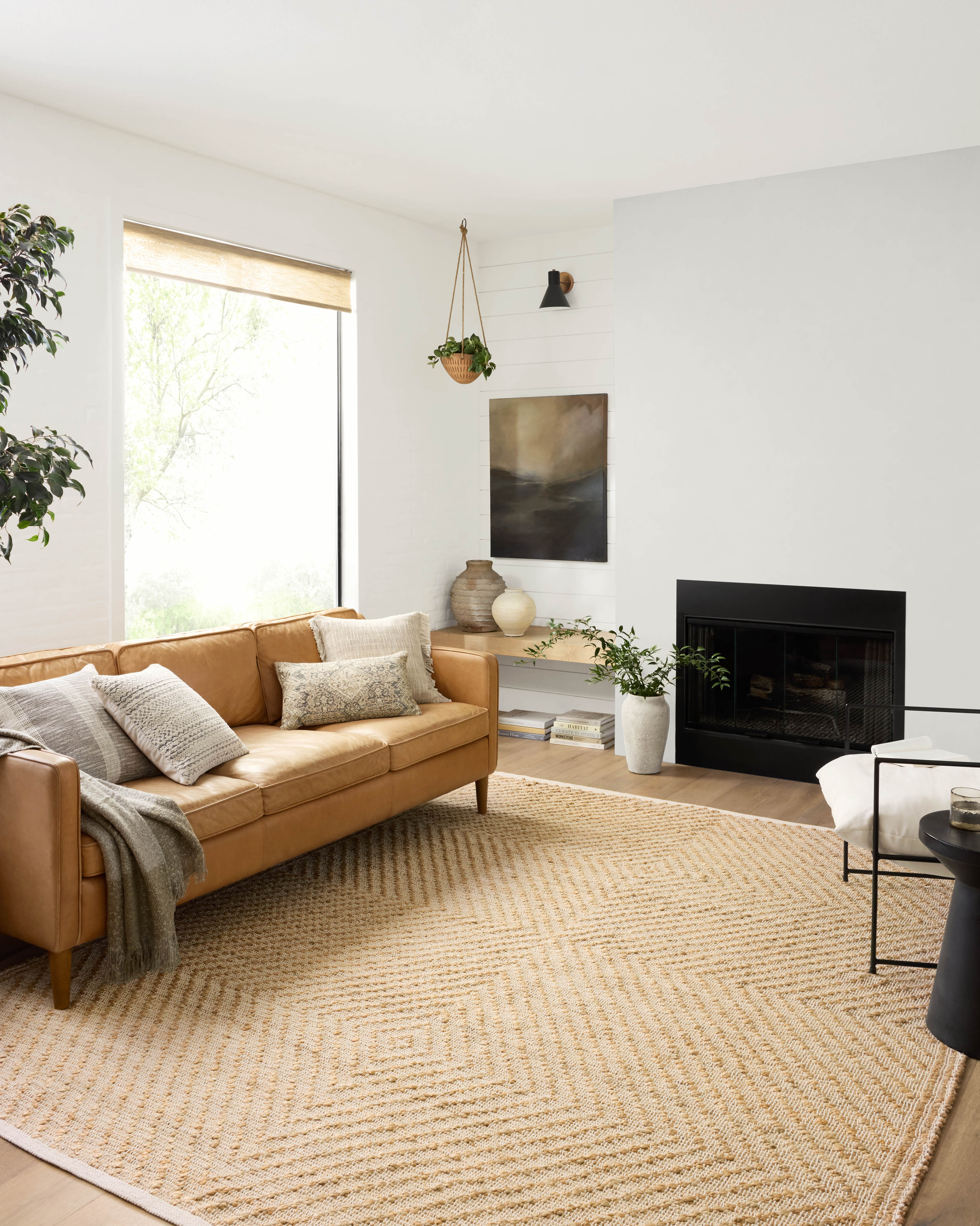 Angela Rose x Loloi Colton CON-04 Natural / Ivory Area Rug