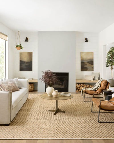 Angela Rose x Loloi Colton CON-04 Natural / Ivory Area Rug