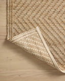 Angela Rose x Loloi Colton CON-04 Natural / Ivory Area Rug