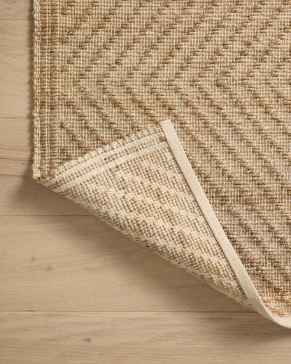 Angela Rose x Loloi Colton CON-04 Natural / Ivory Area Rug