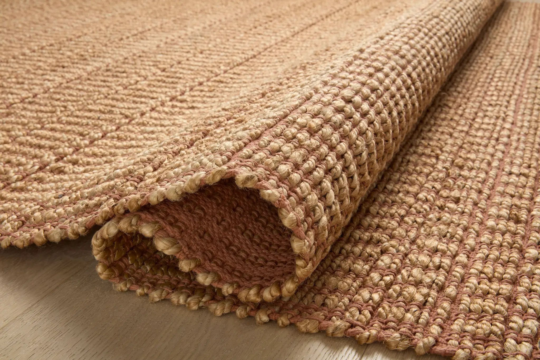 Colton CON-05 Natural / Clay Area Rug by Angela Rose x Loloi