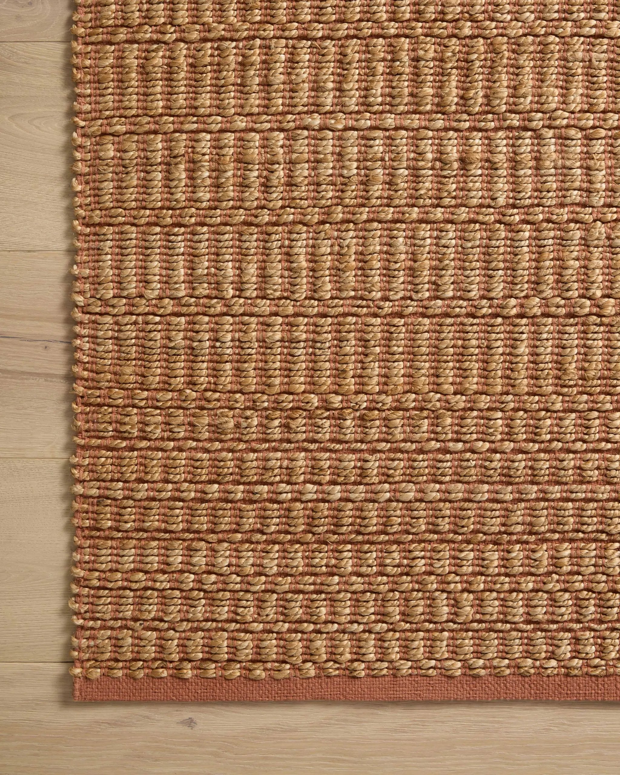 Colton CON-05 Natural / Clay Area Rug by Angela Rose x Loloi