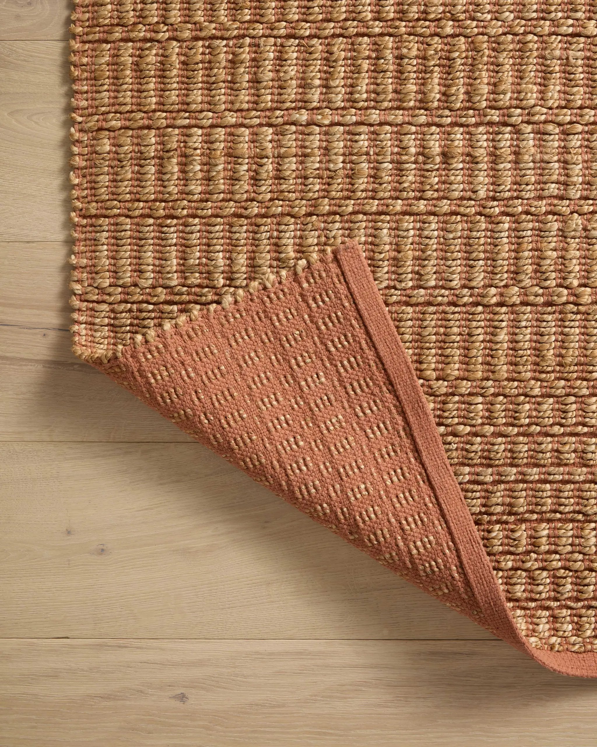 Colton CON-05 Natural / Clay Area Rug by Angela Rose x Loloi