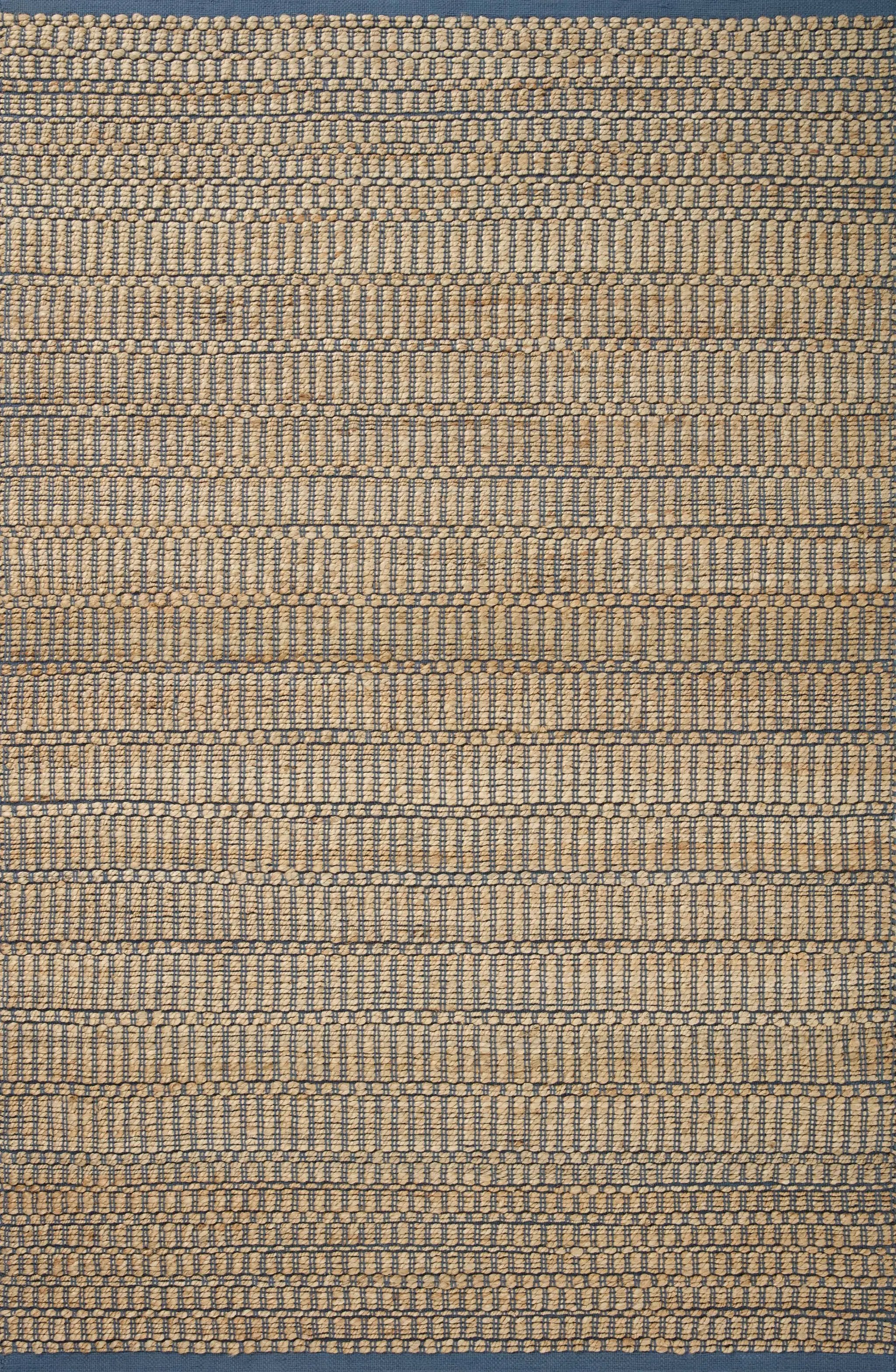 Colton CON-05 Natural / Navy Area Rug by Angela Rose x Loloi