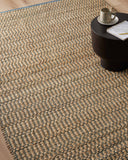 Angela Rose x Loloi Colton CON-05 Natural / Navy Area Rug