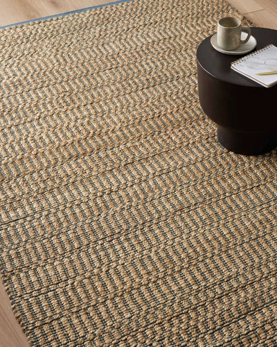 Colton CON-05 Natural / Navy Area Rug by Angela Rose x Loloi