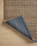Angela Rose x Loloi Colton CON-05 Natural / Navy Area Rug