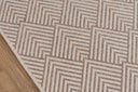 Momeni Como COM-3 Beige Indoor/Outdoor Area Rug