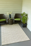 Momeni Como COM-3 Beige Indoor/Outdoor Area Rug