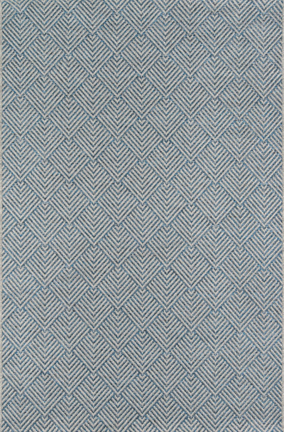 Momeni Como COM-3 Blue Indoor/Outdoor Area Rug