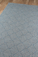 Momeni Como COM-3 Blue Indoor/Outdoor Area Rug