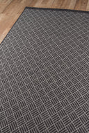 Momeni Como COM-4 Charcoal Indoor/Outdoor Area Rug