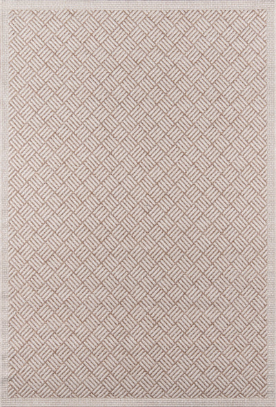 Momeni Como COM-4 Tan Indoor/Outdoor Area Rug