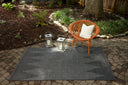 Momeni Como COM-5 Charcoal Indoor/Outdoor Area Rug