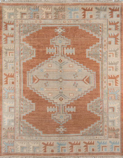 Erin Gates Concord CRD-1 Rust Hand Knotted Area Rug by Momeni
