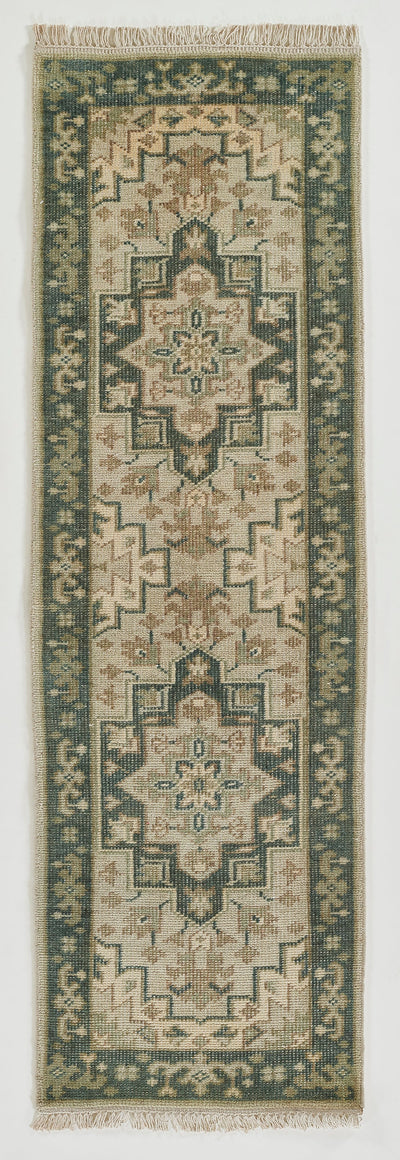 Erin Gates Concord CRD-5 Green Hand Knotted Area Rug by Momeni