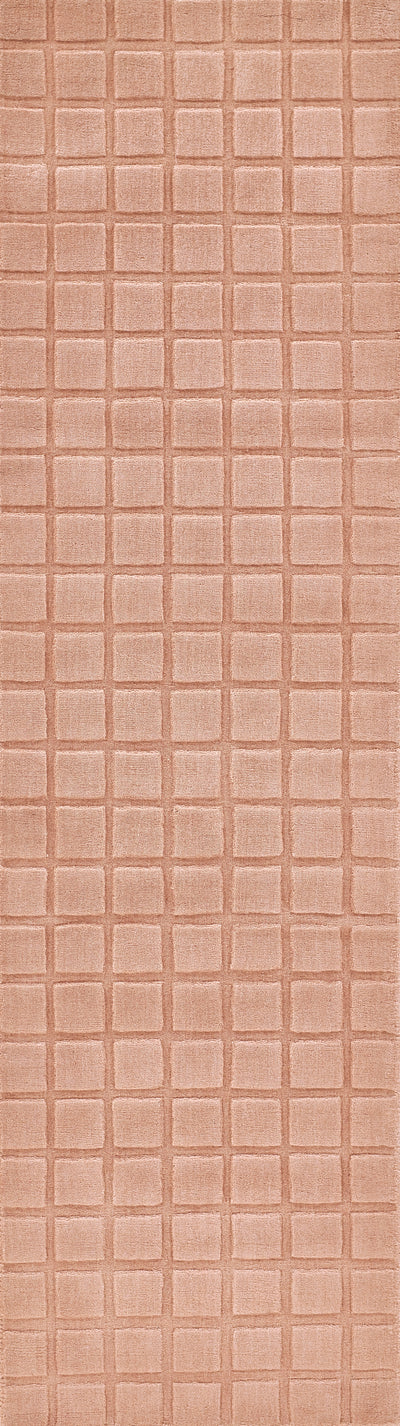 Momeni Contour CON-1 Blush Hand Woven Area Rug