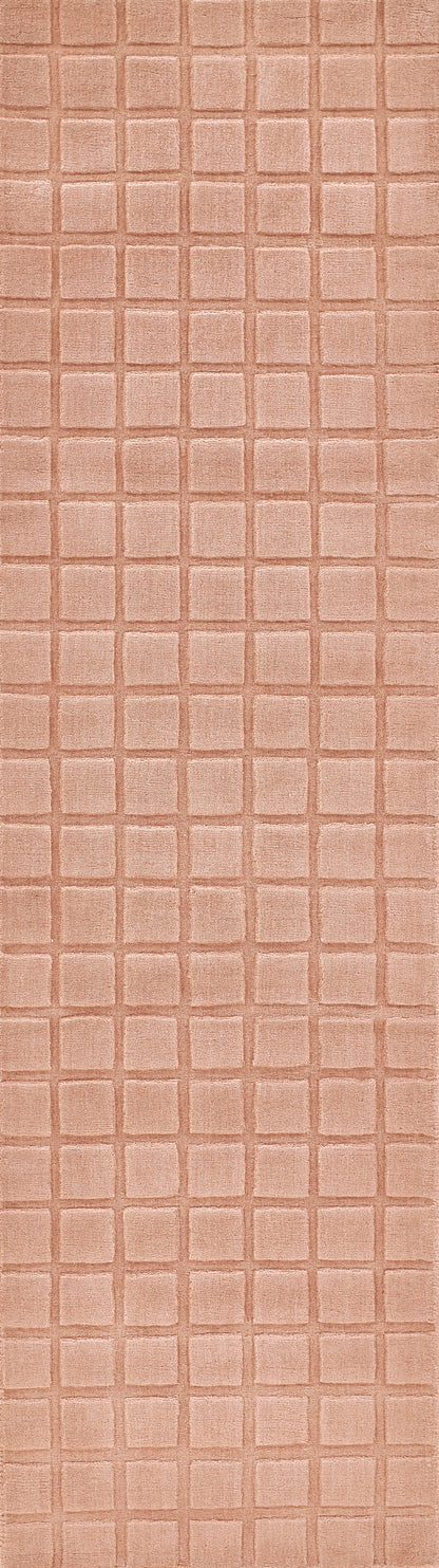 Momeni Contour CON-1 Blush Hand Woven Area Rug
