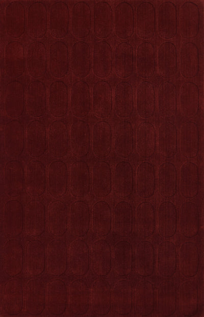Momeni Contour CON-2 Burgundy Hand Woven Area Rug